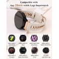 thumbnail image 2 of Correa de reloj Minyee Leather para Samsung Galaxy 7/6/5/4/FE/Active 2, 2 of 6