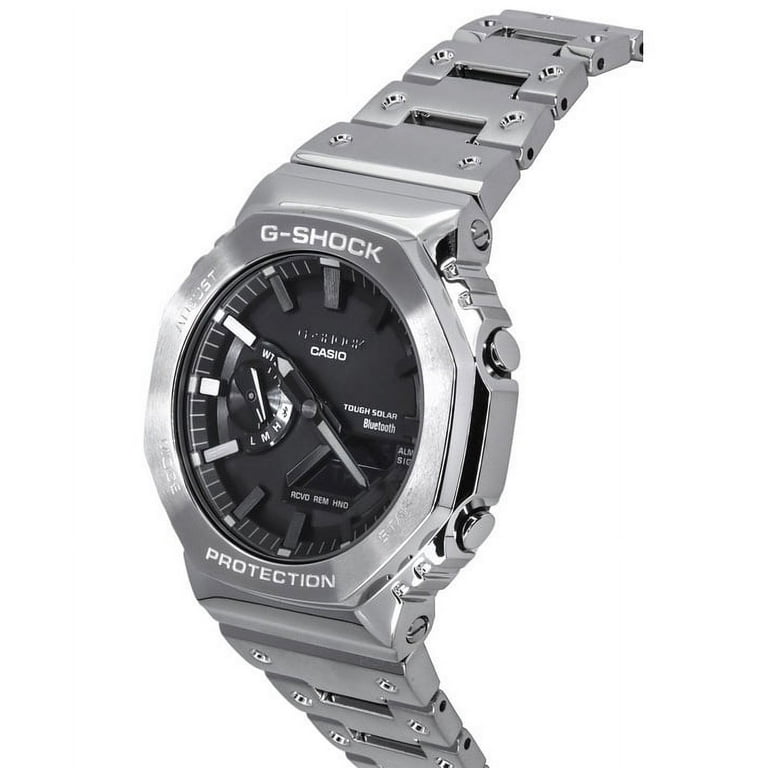 Casio G-Shock Analog Digital Full Metal Black Dial Solar GM-B2100D