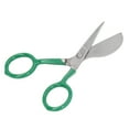 thumbnail image 1 of Carpet Cutter, Tufting Carpet Scissors Duckbill Shaped Mini Portable Stainless Steel Ergonomic Handle  For Decal Work For Rug Making Green, 1 of 8