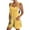 Gold, variant on Xyxonk Rompers for Women Dressy Casual Summer Romper Sleeveless Adjustable Straps Overalls with Pockets Loose Fit Floral Flowy Jumpsuits Fluorescence Yellow S