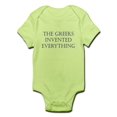 thumbnail image 1 of CafePress - Greeks Invented Everything Infant Bodysuit - Baby Light Bodysuit, 1 of 1