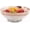 White Onyx, variant on Elborse Marble Fruit Bowl For Kitchen Counter Verona 10 inch Handmade Decorative Bowls For Home Decor, Ideal Fruit Dish & Modern Candy Bowl