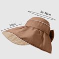 thumbnail image 5 of Achuyrbd Women's Bowknot Wide Brim Sun Hat, Foldable UV Protection Bucket Hat, 5 of 5