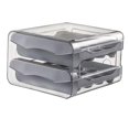 thumbnail image 2 of Refrigerador Huevo Crisper Doble Cajón Tipo Huevo Almacenamiento Crisper Gran Capacidad, 2 of 11