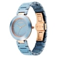 thumbnail image 3 of Titan Purple Ceramics Blue Dial Analog Ceramic Strap Watch for Women, 3 of 5
