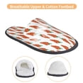 thumbnail image 3 of KLL Carrot Slippers for Women Men House Slip on Indoor Outdoor Bedroom Furry Fleece Lined Ladies Comfy Anti-Skid Rubber Hard Sole-Medium, 3 of 8
