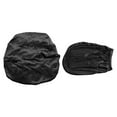 thumbnail image 4 of Funda para silla de computadora, funda para silla de oficina, 2 piezas, protector de muebles a prueba de aceite negro, 4 of 9