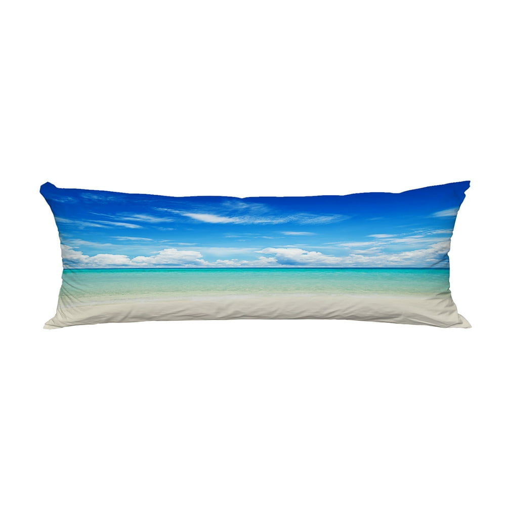 ABPHQTO Beach And Tropical Sea Body Pillow Covers Pillow Case Protector ...