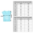 thumbnail image 3 of With God All Things Are Possible Womens T Shirts, Short Sleeve V-Neck Shirts Cute Fit Summer Casual Tee Tops Dopamine Color Bright Blue 3XL, 3 of 5