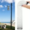thumbnail image 4 of PEACNNG2pcs Squirrel Proof Spring Device - Metal Hanging Squirrel Baffle Barrier  Durable Outdoor Garden Guard for Bird Feeders & Poles  Secure Spring Loaded Design  Squirrel Barrier  Pol, 4 of 7