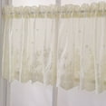 thumbnail image 4 of Modern Lace Hem Roman Short Window Curtain for Coffee Kitchen Cabinet Home Decor, 4 of 8