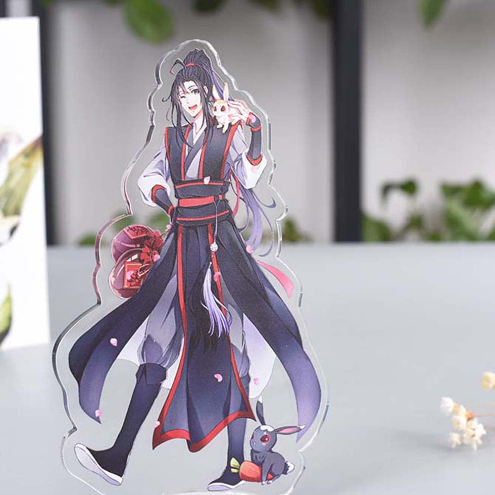 Cartoon Anime Acrylic Wei Wuxian Decoration Toys Lan WangJi two-sided  Collection Model Figure Model Toys Acrylic Stand Figure Mo Dao Zu Shi  Figure Model Plate B 