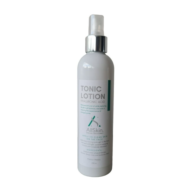 LOCION TONIFICANTE CON ACIDO HIALURONICO AllSkin TONICO FACIAL ACIDO HIALURONICO