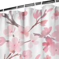 thumbnail image 3 of Pioneer Flower Floral Print Pattern Shower Curtain 36"x72" ,Bathroom Decorative Shower Curtains Set with 12 Hooks,Modern Waterproof Washable Shower Curtain, 3 of 6