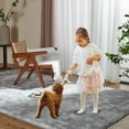 thumbnail image 7 of SANMADROLA Area Rug for Bedroom,6.5'X7.5',Fluffy Shag Rug for Living Room,Furry Carpet for Kids Room,Shaggy Throw Rug for Nursery Room,Fuzzy Plush Rug,Gray Carpet,Rectangle, Room Decor for Baby, 7 of 7