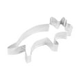 thumbnail image 3 of Stainless Steel Moulds Dinosaur Baking Tools 4PC Household Cartoon Cookie Cutters for DIY Decorations, 3 of 9
