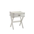 thumbnail image 2 of ACME Babs End Table in White, 2 of 2