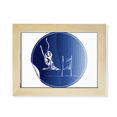 thumbnail image 1 of Deporte de invierno, esqui esquis patron Escritorio de madera Arte Pintura 6x8 pulgadas marco de foto foto, 1 of 4