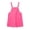 Pink, variant on Mercatoo Youth Shortalls Girls Boys Classic Sleeveless 𝐑omper Soft Bib Overall Shorts Kid 𝐏reppy Wide Leg Shorts Casual Short Jumpsuit
