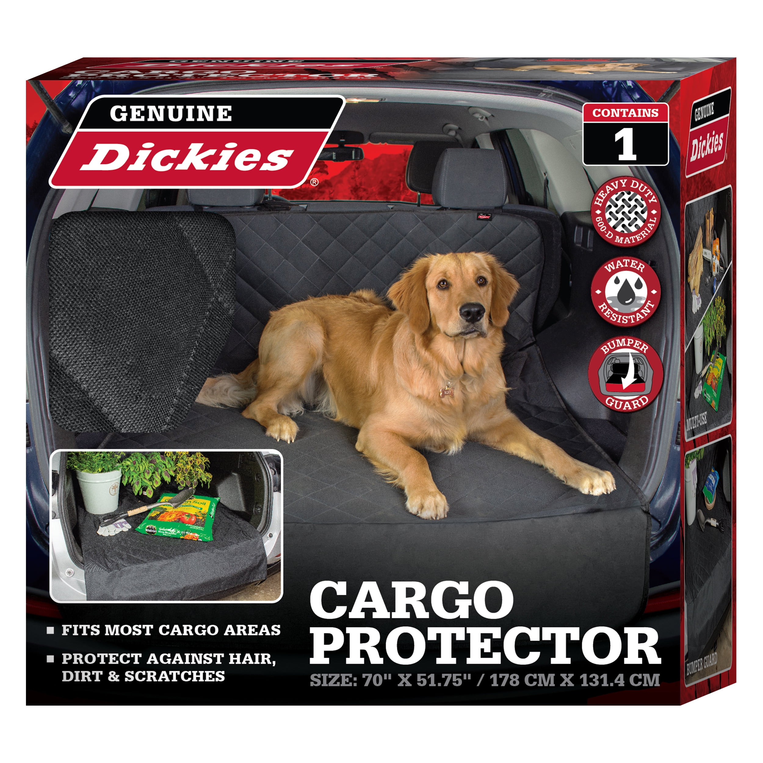 Genuine Dickies Quilted Vehicle Cargo Area Protector Universal Fit, 41839WDI