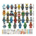 thumbnail image 3 of Ninja Minifigures Building Blocks Action Figure Halloween Christmas Gifts Educational Toys Collection 30PCS, 3 of 6