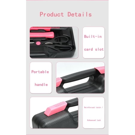 PYAN-39-Piece Hardware Combination Tool Set Carbon Steel Manual Toolbox PYAN-39-Piece Hardware Combination Tool Set Carbon Steel Manual Toolbox