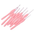 thumbnail image 2 of 8Pcs Soft Handle Crochet Needles Handcraft DIY Knitting Crochet Hooks Weaving Tools, 2 of 8