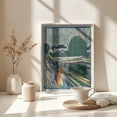 thumbnail image 4 of The Girls On The Bridge Framed Art Modern Wall Decor, 4 of 15