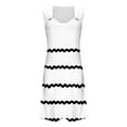 thumbnail image 4 of Dresses for Women 2026 Plus Size Comfort Printed Sleeveless V-Neck Dress, 4 of 5