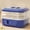 Blue, variant on Food Dehydrator Machine, Stainless Steel Trays Food Dryer, Timer and Temperature Control, Dehydrators for Food and Jerky, Herbs, Meat, Fruit, Dog Treats -White