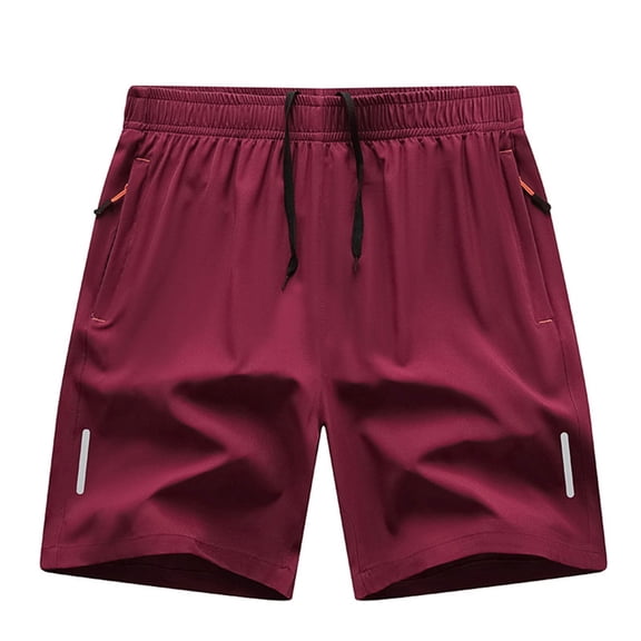 yillto Athletic Shorts for Mens Quick Dry Running Sport Shorts Lightweight Casual Workout Shorts with Zip Pockets