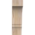 thumbnail image 2 of 3 1/2"W x 8"D x 12"H Balboa Smooth Knee Brace, Douglas Fir, 2 of 4