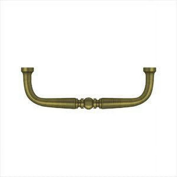 Deltana PCT350U5 3.5 in. Traditional Wire Pull, Antique