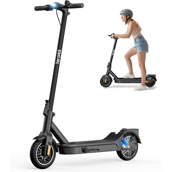 KOWOEE E8 Pro Electric Scooter 500W 8.5" Solid Tire For Adults High Speed of 20MPH & 21 Miles Range Commuting Scooter