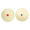 thumbnail image 4 of Baluue 2Pcs Pool Cue Balls Balance Resin White Color For All Skill Levels, 4 of 8