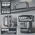 thumbnail image 4 of Synergee Stand-Up Open Trap Bar – Hex, Shrug & Deadlift Bar for Olympic & Standard Plates, Space-Saving Design, 4 of 6