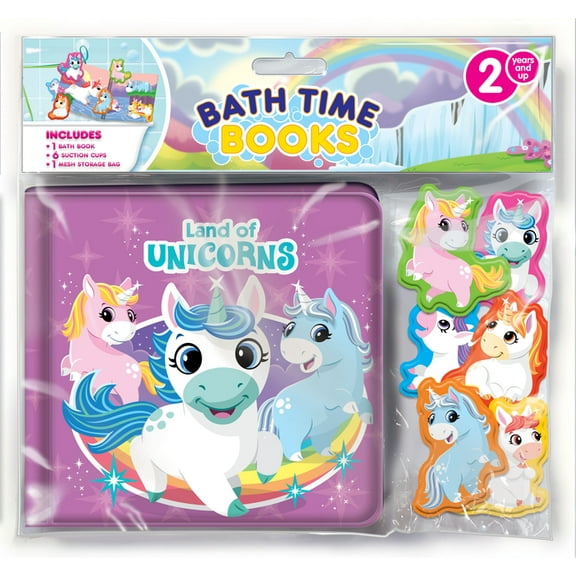 Bath Time Book (Eva Bag) Unicorns Bath Time Book (Eva), (Hardcover)