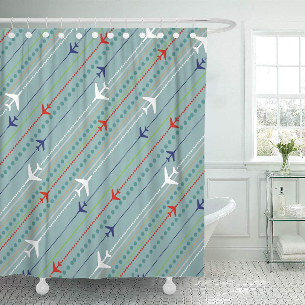 Fallout Perks Vault Boy Polyester Officially Licensed Shower Curtain 