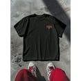 thumbnail image 3 of Texas Longhorn Graphic Tee Casual Double Printed 100% Cotton T-Shirt, 3 of 4