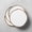 Cream, variant on 8" 4pk Stoneware Reactive Glaze Salad Plate Set - Dishwasher-Safe, Farmhouse Style