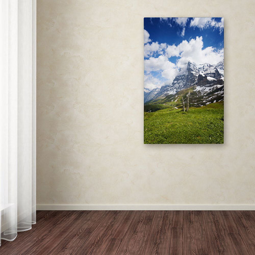 Trademark Fine Art "Monch Switzerland" Canvas Art by Philippe Sainte-Laudy