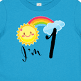 thumbnail image 4 of Inktastic I'm 1- First Birthday Sun Rainbow Boys or Girls Baby T-Shirt, 4 of 5