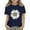 Navy, variant on AWZXDE Girls Short Sleeve Crew Neck Casual Top Loose Blouse Soft Comfortable Cute Tops For Summer Army Green 6-7 Years