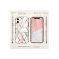 thumbnail image 4 of i-Blason Cosmo - Protective case for cell phone - thermoplastic polyurethane (TPU) - marble pink - 5.4" - for Apple iPhone 12 mini, 4 of 8