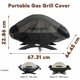 thumbnail image 2 of 7110 Cubierta para parrilla Protección 600D para parrillas de gas Weber Q1200 y 1000, compatible con Q1200, Q1400, Q1000, Q100, Q120, Baby Q, Anti-UV 13Thirteen, 2 of 5