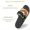 thumbnail image 3 of GZHJMY Stylish Slides for Women Men, Japanese Style under Mount Fuji Soft Flexible Slip-on Sandals Slippers, 3 of 7