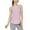 Pink, variant on Besolor Workout Tank Top for Women Racerback Scoop Neck Sleeveless Tee Quick-Dry Active Running Yoga Shirts Sportswear