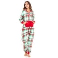 thumbnail image 2 of Adult Union Suit pajamas Sleepwear for Women One Piece Pajama Ladies Jumpsuit Unisex Non Foot Playsuit, 2 of 7