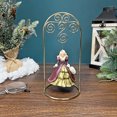 thumbnail image 4 of Bard's Arched Gold-toned Ornament Stand, Small Scroll, 8" H x 3.75" W x 3.75" D, Pack of 12, 4 of 5