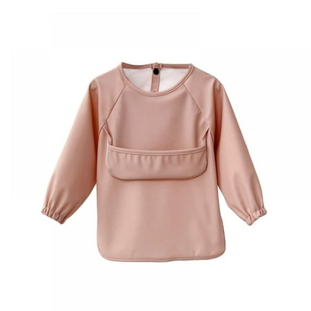 

Cute Baby Supplementary Food Clothing Baby Bibs Western Style Dirt-proof Bibs Children\ s Clothing
